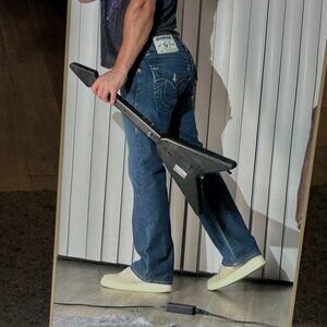 True Religion Archive Straight Skinny Y2K Jeans size US 32